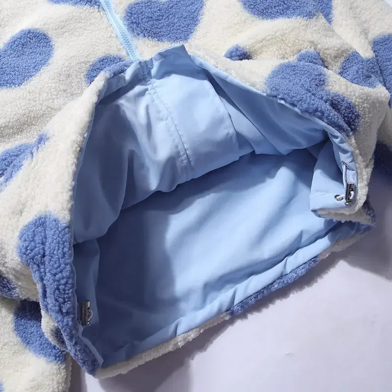 Carmen – Dwustronna Kurtka w Serduszka