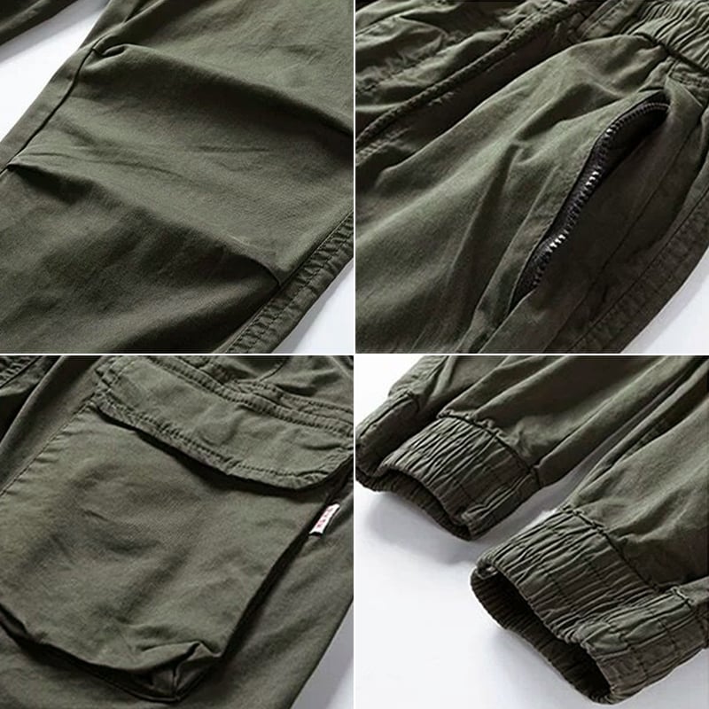 Gabriel™ | Pantalón cargo elástico con bolsillos
