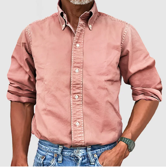 Bernardo - Camisa casual de manga larga